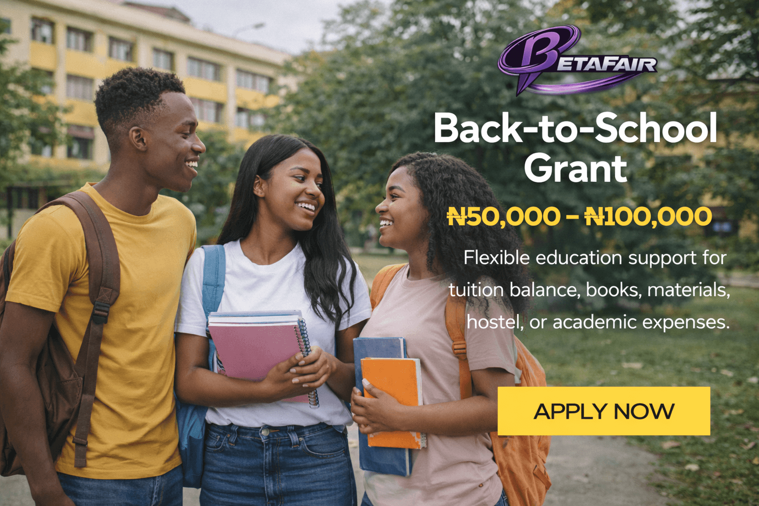 EduFair Back-to-School Grant – ₦50,000 to ₦100,000 preview 2